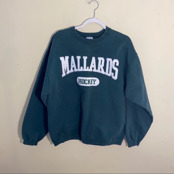 Tops - VNTG Mallards Hockey Size L